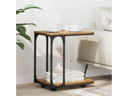 Vidaxl Mesa Lateral Madeira Antiga 50 X 35 X 55.5 Cm