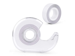 Fita adesiva dupla face WalshLXq para roupas, ideal para bainhas e fechamento de peças e vestidos.
