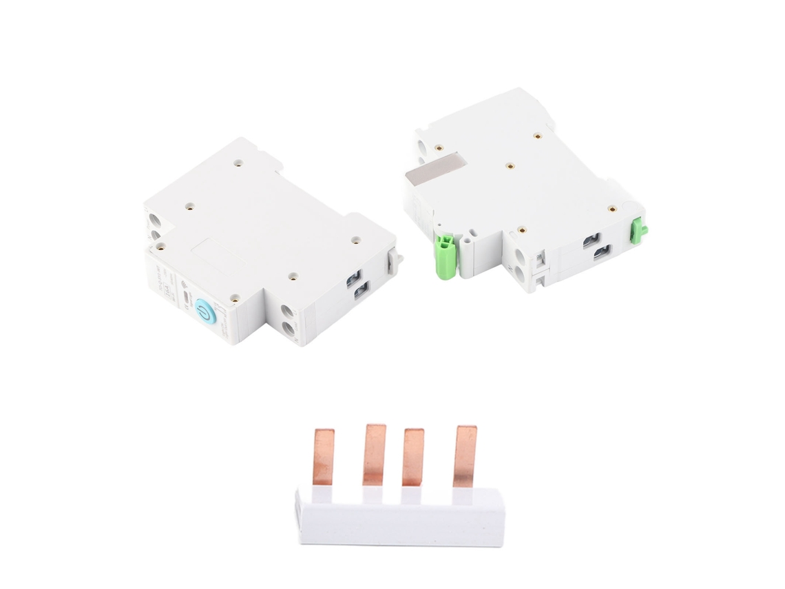 Interruptor de circuito inteligente wifi 1p+n 16a ac230v com controle remoto e 3 modos | S/MARCA