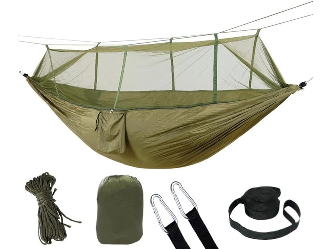Rede de Acampamento com Mosquiteiro para 2 Pessoas SFUSHOS