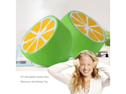 Brinquedo de Pingente para Celular de Fruit Pu Slow Rebound Diy, Alivio de Estresse, Squeeze Simulado EOOCOO