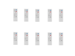 10 Controles Remotos De Substituição Para Purificador De Ar, Aquecedor E Ventilador Pure Hot+cool Am09
