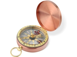 Bússola de Sobrevivência, 70x16mm, de Bolso Reversível AQUAFORGE