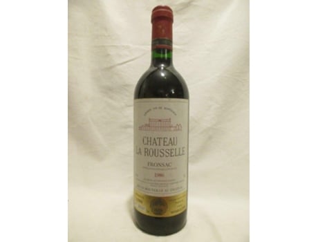 Vinho Tinto CHÂTEAU LA ROUSSELLE 1986 (75 cl - 1 unidade)