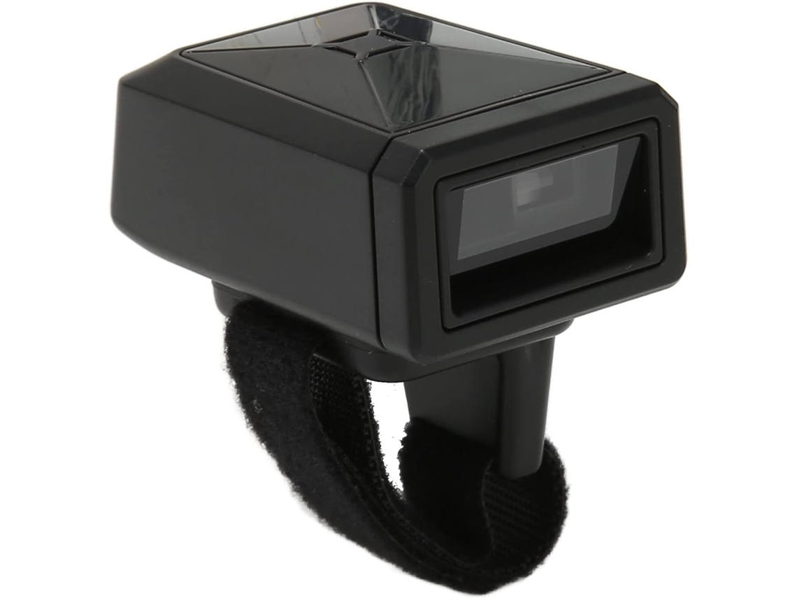 Leitor De Código De Barras Sem Fio Em Formato De Anel, Bluetooth 1d