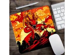 Mouse pad Simple Fresh Game INS 2502503/4 mm para escritório com borda de travamento CXC (1 peça/s2525215)