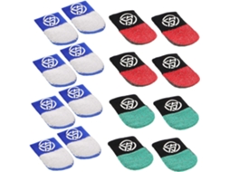Pacote Com 10 Pares De Dedeiras Luminosas Para Jogos, Respiráveis E Com Absorção De Suor, Compatíveis Com Telas
