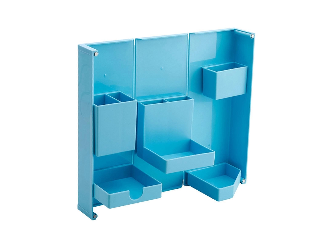 Caixa De Armazenamento De Mesa Dobrável Magnética E Organizador De Mesa Expansível Olysi Shop