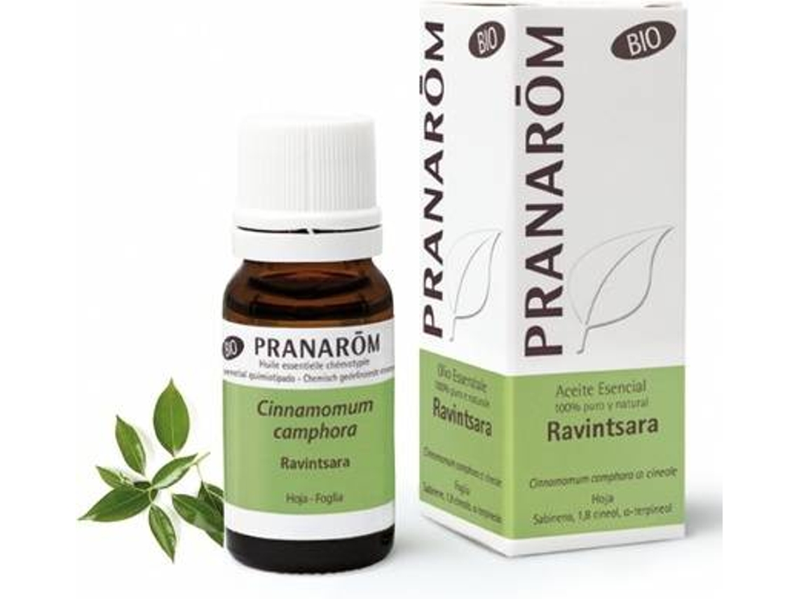 Óleo Essencial PRANAROM Essencial De Ravintsara (10 ml de óleo essencial)