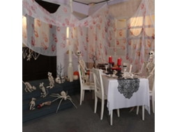 Laxiscreed Lençol De 5m Com Impressões De Sangue Para Decorações De Halloween E Festas Assustadoras