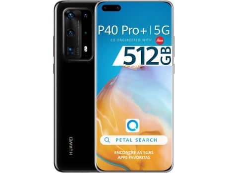 Smartphone HUAWEI P40 Pro+ 5G (Outlet Grade A - 6.58'' - 8 GB - 512 GB - Preto)