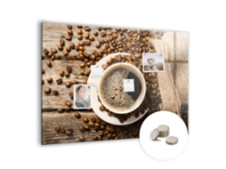 Quadro Magnético Pacote De Café Para A Cozinha Espelharte (100x70 Cm)