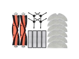 Escova Lateral Dreame 16pcs, Compatível Com D9, L10, 16 Unidades