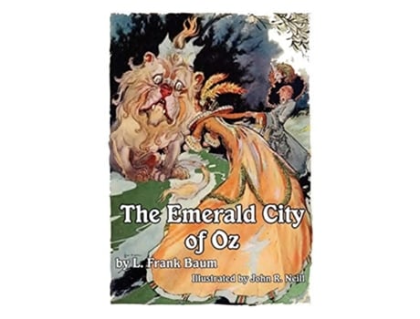 Livro The Emerald City Of Oz De L Frank Baum (inglês - Capa Dura)