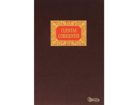 4022 Livro de Gestão Bronze, Castanho .