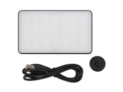Mini luz de preenchimento LED, luz LED RGB para câmera, luz de vídeo para fotografia.