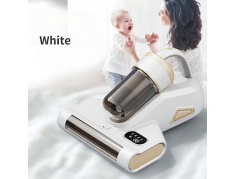 Miniaspiradora antiácaros Eifson. Aspiradora de ácaros para colchones Eifson (blanca).