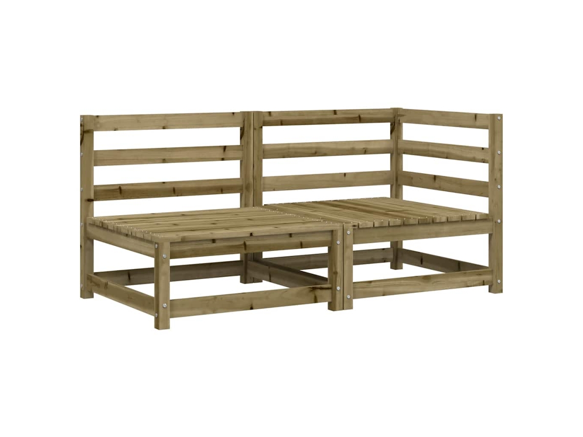 Garden Sofa, Garden Sofas Vidaxl Marrom Madeira De Pinho Impregnada (n/a)