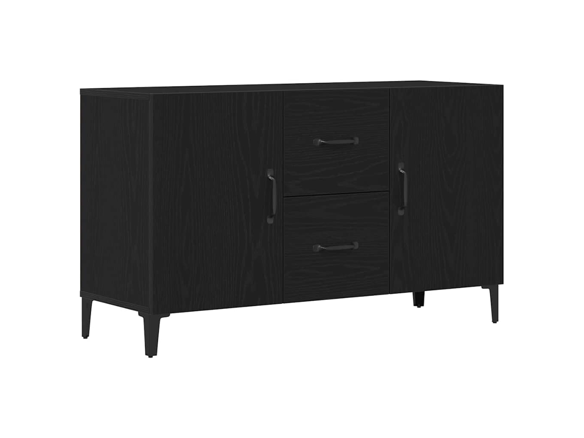 Buffet MAISON EXCLUSIVE Carvalho Preto 100x36x60 cm Madeira Processada