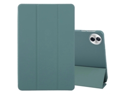 Capa Dobrável Em 3 Partes Gebei, Resistente A Impactos, Em Couro Sintético, Para Tablets Honor Pad 10 E 12.1.