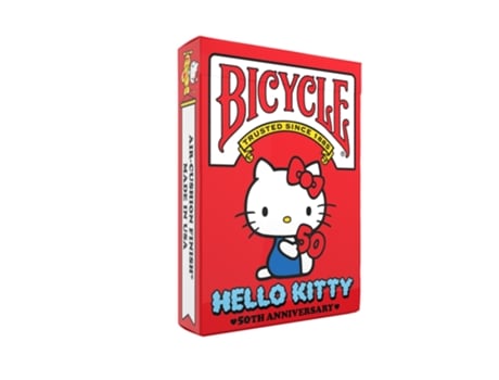 Baralho De Cartas Baralho De Bicicleta Hello Kitty Bicycle