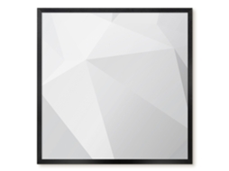 Magnetic Glass Board Wood Grain For The Hall Espelharte (50x50 Cm)