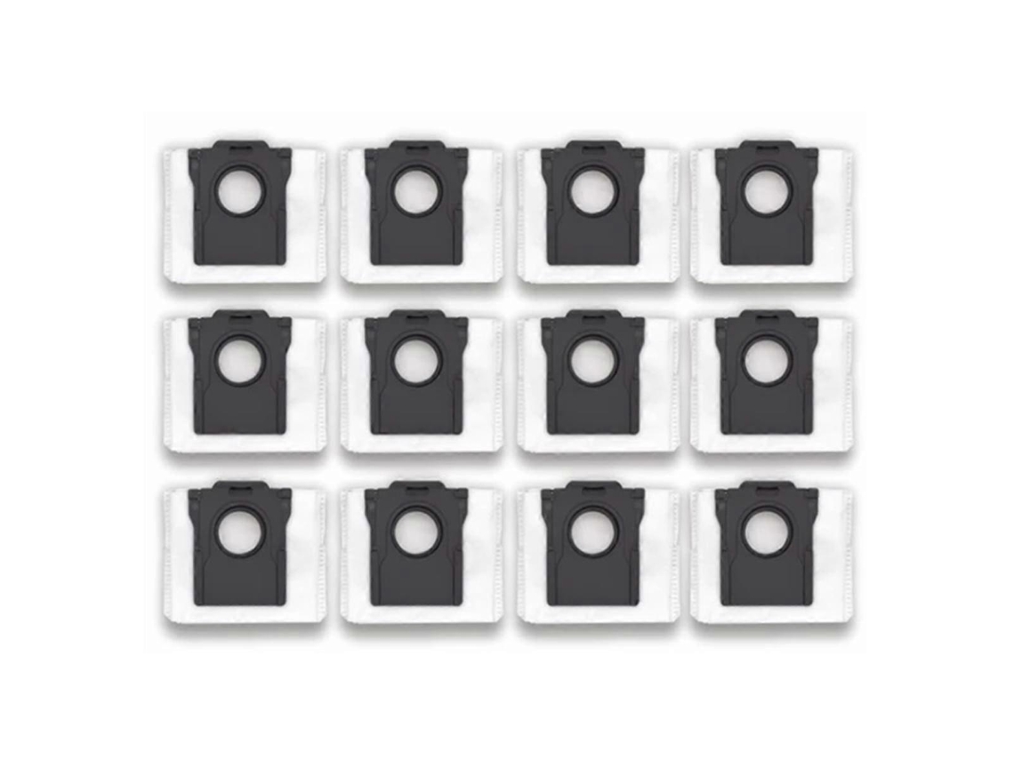 Conjunto De 12 Sacos Pó Tecido Não Para Aspirador Robô Bot X30pro Ultra E Plus. Tuotuo