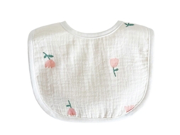 Baba para Bebês Confortável e Absorvente para Recém-Nascidos. Baba Respirável. Baba Leve. Adequada para Meninos e Meninas.