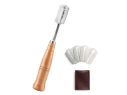 Lâmina Para Cortar Pão – Utensílio Cozinha – Ferramenta Pastelaria – 19 × 3,5 × 3,5 Cm – Aço Inoxidável – Prata