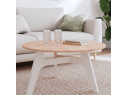 Vidaxl Tampo De Mesa Redondo Ø80x1,5 Cm Madeira De Faia Maciça