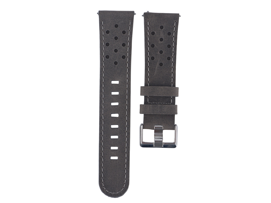 Pulseira De Couro (buracos Redondos Respirável)