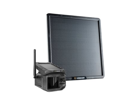 Câmara + Painel Solar VOSKER V300