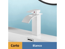 Torneira Moderna de Aço Inoxidável com Monocomando, Estilo Prateado MDUG