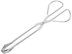 Pinça Para Churrasco Bestonzon De 24cm Em Aço Inoxidável, Leve E Durável, Com Clipe Multifuncional Para Cozinha E Festas