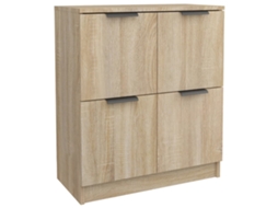 Sideboard, Sideboards Vidaxl Marrom Madeira Processada (n/a)