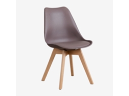Sklum Pack De 2 Cadeiras De Jantar Nordic Polipropileno Toupeira