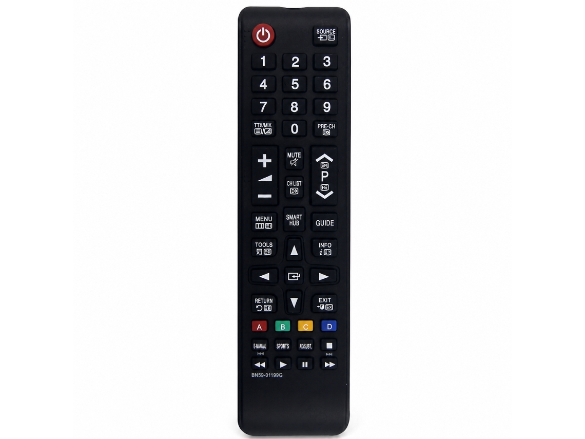 Comando À Distância Para Tv Compatível Com Samsung Bn59-01199g, Sem Programação