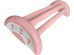 Suporte Lombar para Ioga, Haste Aberta, Relaxamento e Massagem | S/MARCA