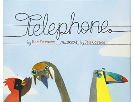 Livro Telephone de Mac Barnett (Inglês - Capa Dura)