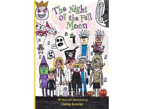 Livro The Night of the Full Moon de Danny Lawlor (Inglês)