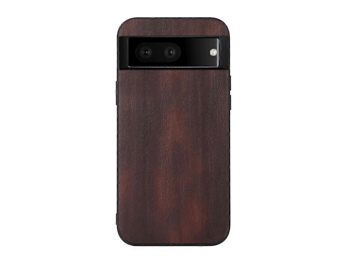Capa De Celular De Pu Com Textura De Vaca Amarela Para Google Pixel 7 5g