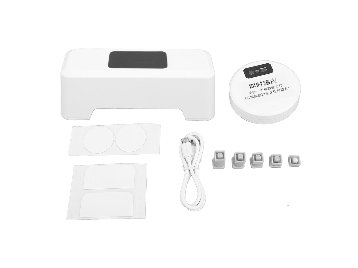Escorredor automático touchless com sensor IR e carregamento USB para casa LAXISCREED