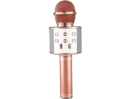 Microfone KLACK Wireless (Rosa - Plástico)