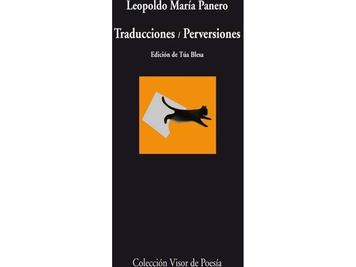 Livro Traducciones/Perversiones de Leopoldo María Panero (Espanhol)