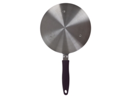 Placa Adaptadora De Indução Aço Inoxidável, Difusor Calor Com Alça Roxa, 7,68 Polegadas, Para Panelas Ferro E Cerâmica