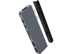 Hub HYPER HyperDrive DUO 7-in-2 para MacBook Pro/Air (7 Portas - Cinzento)
