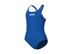 Fato de Banho de Menina para Natação ARENA Peça Team Solid Azul (10/11 anos)