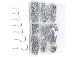 Conjunto De 1 Gancho Parafuso Para Teto E Parede, Ideal Uso Interno Ex