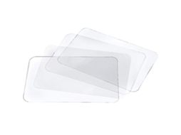 Rebe mantel de Mesa Transparente Lavable Resistente Ao Calor Antideslizante para Cozinha (4 Unidades)