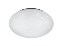 Plafon Reality Lukida 38 X 10 Cm Acrílico Led 2Kg Branco 2 Peças